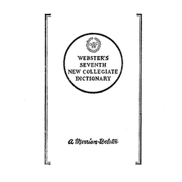 WEBSTER'S SEVENTH NEW COLLEGIATE DICTIONARY A MERRIAM WEBSTER