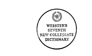 MW. WEBSTER'S SEVENTH NEW COLLEGIATE DICTIONARY