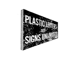 PLASTIC LETTERS AND SIGNS UNLIMITED