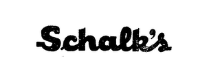SCHALK'S trademark