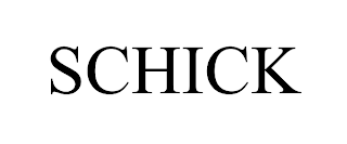 SCHICK trademark