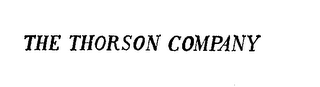 THE THORSON COMPANY trademark