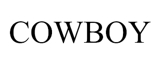 COWBOY trademark