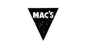 MAC'S trademark
