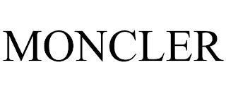 MONCLER trademark