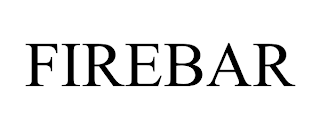 FIREBAR trademark