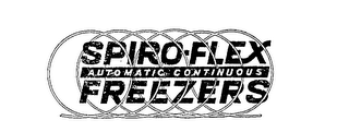 SPIRO-FELX FREEZERS AUTOMATIC CONTINOUS