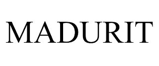 MADURIT trademark