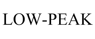 LOW-PEAK trademark