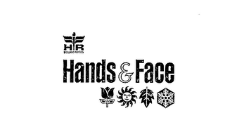 HR HOLLAND-RANTOS HANDS & FACE trademark