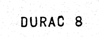 DURAC 8 trademark