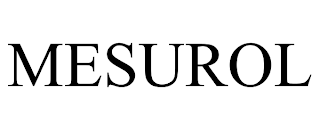 MESUROL trademark