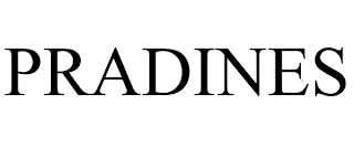 PRADINES trademark