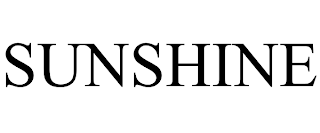 SUNSHINE trademark