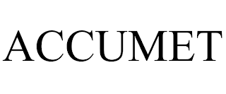ACCUMET trademark