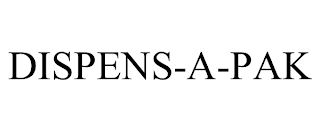 DISPENS-A-PAK trademark