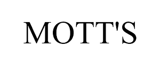 MOTT'S trademark