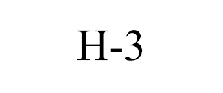 H-3 trademark