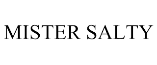 MISTER SALTY trademark