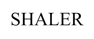 SHALER trademark
