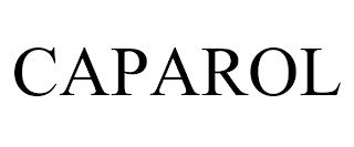 CAPAROL trademark