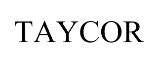 TAYCOR trademark
