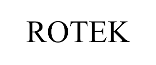 ROTEK trademark
