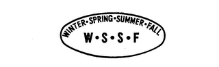 WINTER SPRING SUMMER FALL W-S-S-F