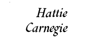 HATTIE CARNEGIE