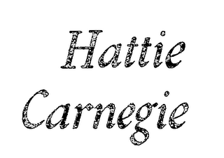 HATTIE CARNEGIE