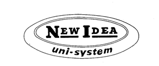 NEW IDEA UNI-SYSTEM