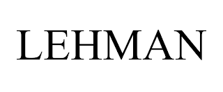 LEHMAN trademark