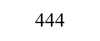444 trademark