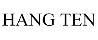 HANG TEN trademark