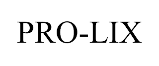 PRO-LIX trademark