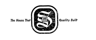 SM THE HOUSE THAT QUALITY BUILT trademark