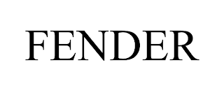 FENDER trademark