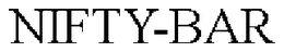 NIFTY-BAR trademark
