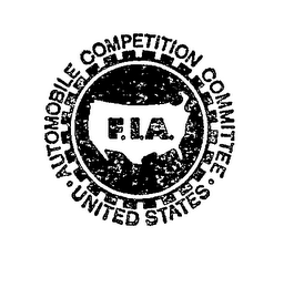 F.I.A. AUTOMOBILE COMPETITION COMMITTEE.UNITED STATES