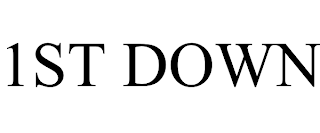 1ST DOWN trademark