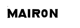 MAIRON trademark