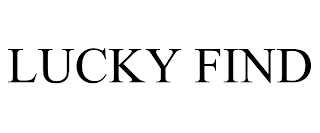 LUCKY FIND trademark