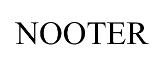 NOOTER trademark