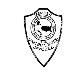 MEMBER THE UNITED STATES JAYCEES OFFICIALLY RECOGNIZED AFFILIATE ORGANIZATION