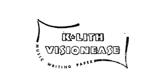 K-LITH VISIONEASE MUSIC WRITING PAPER