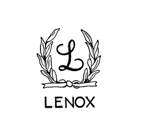L LENOX trademark
