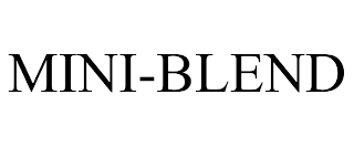 MINI-BLEND trademark