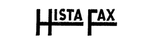 HISTA FAX trademark