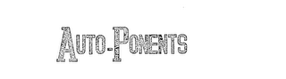 AUTO-PONENTS