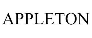 APPLETON trademark
